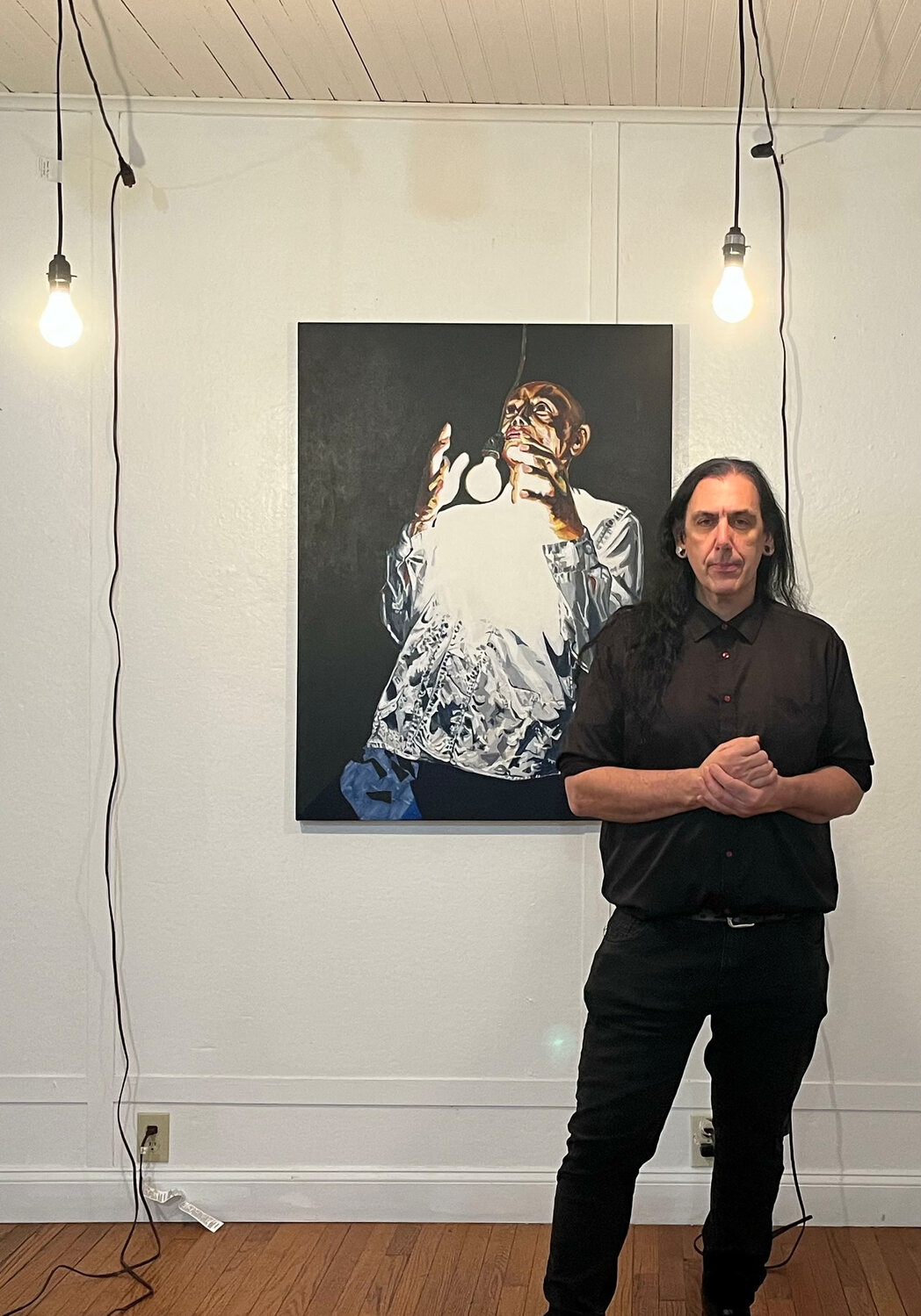 Artist Mark Propper hosted his solo art show, “Future Free,” exploring the hyper-alienation in a world of worn-out philosophies.